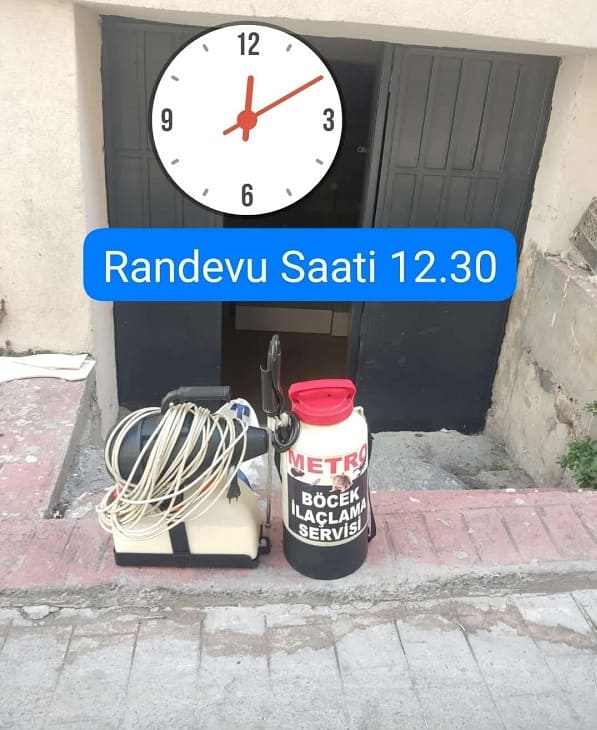 Metro Böcek İlaçlama - Saha Çalışması 43